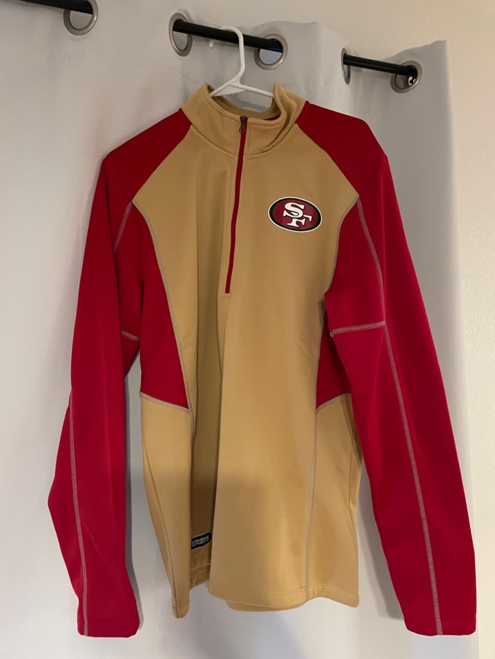 NFL San Francisco 49ers Gold and Red Team Jacket